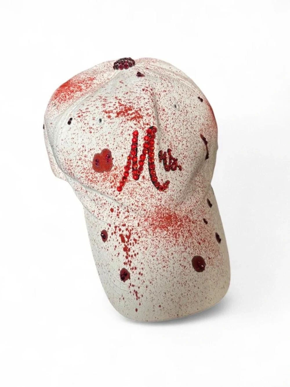 Blood Splash Horror Bride Baseball Hat New Halloween Costume